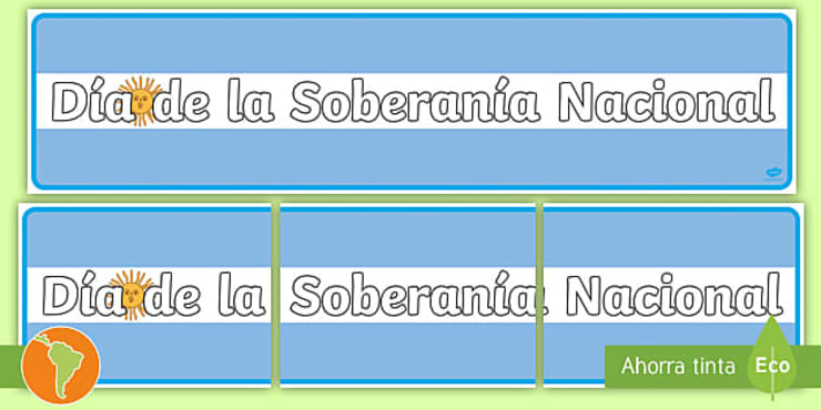 20 de noviembre - Día de la Soberanía Nacional Argentina