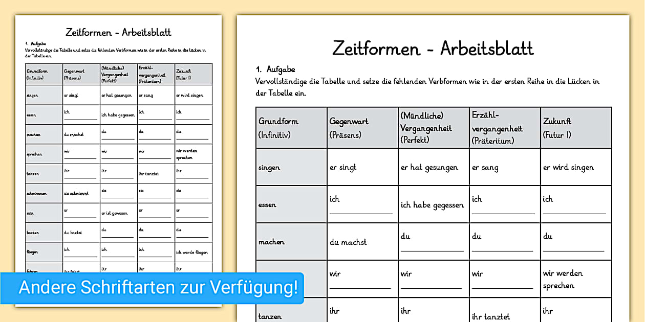 Deutsch Als Fremdsprache Arbeitsblätter Mit Lösungen Pdf