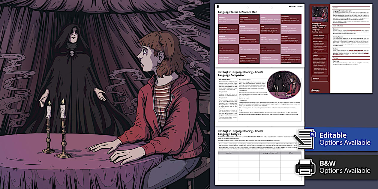 Ghosts Lesson 4 | English Language Techniques GCSE - Twinkl