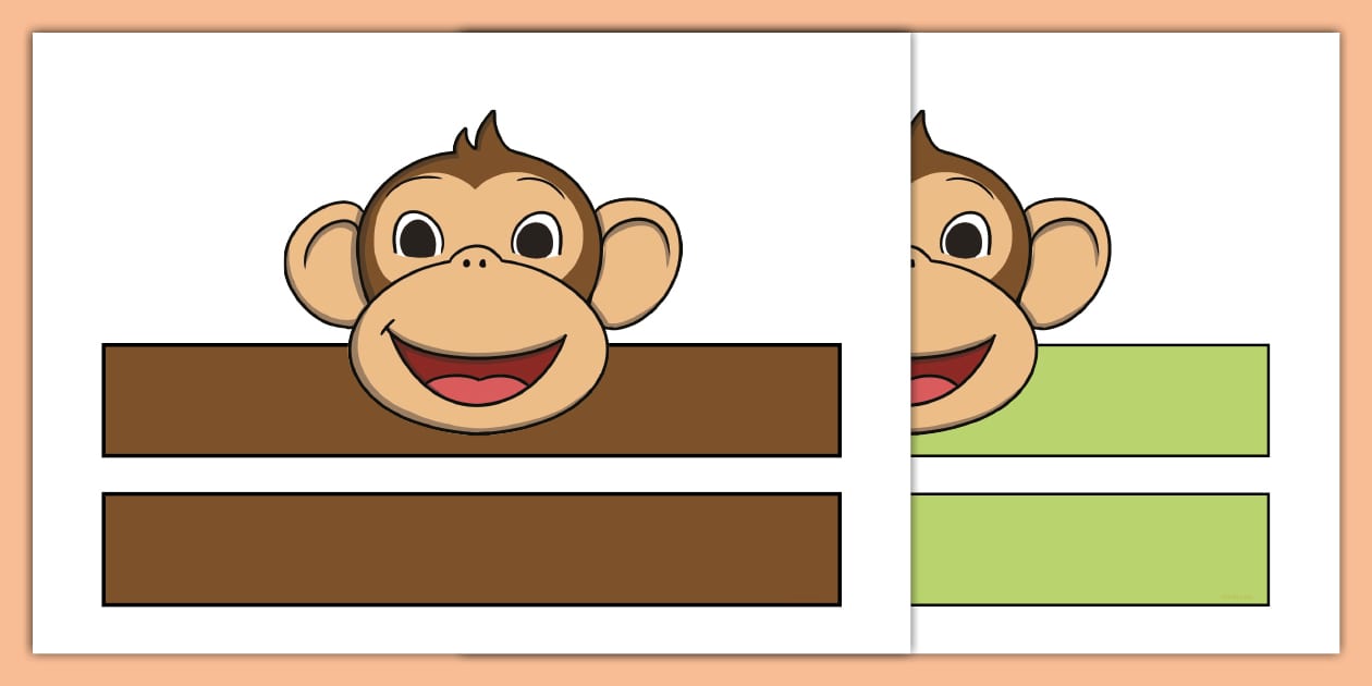 Monkey Headband - Twinkl - KS1