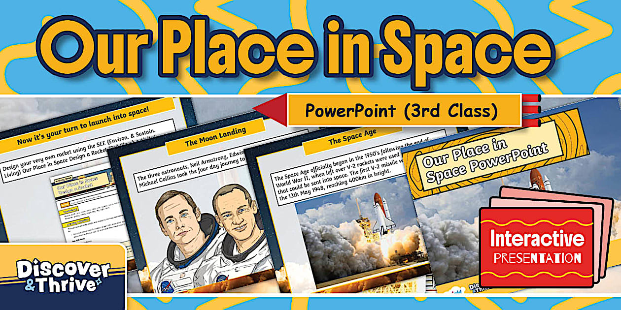 Space PowerPoint for 3rd Class