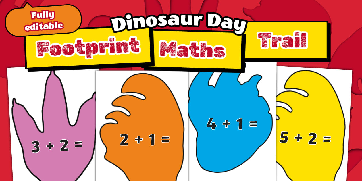 Dinosaur Day Maths Trail Activity
