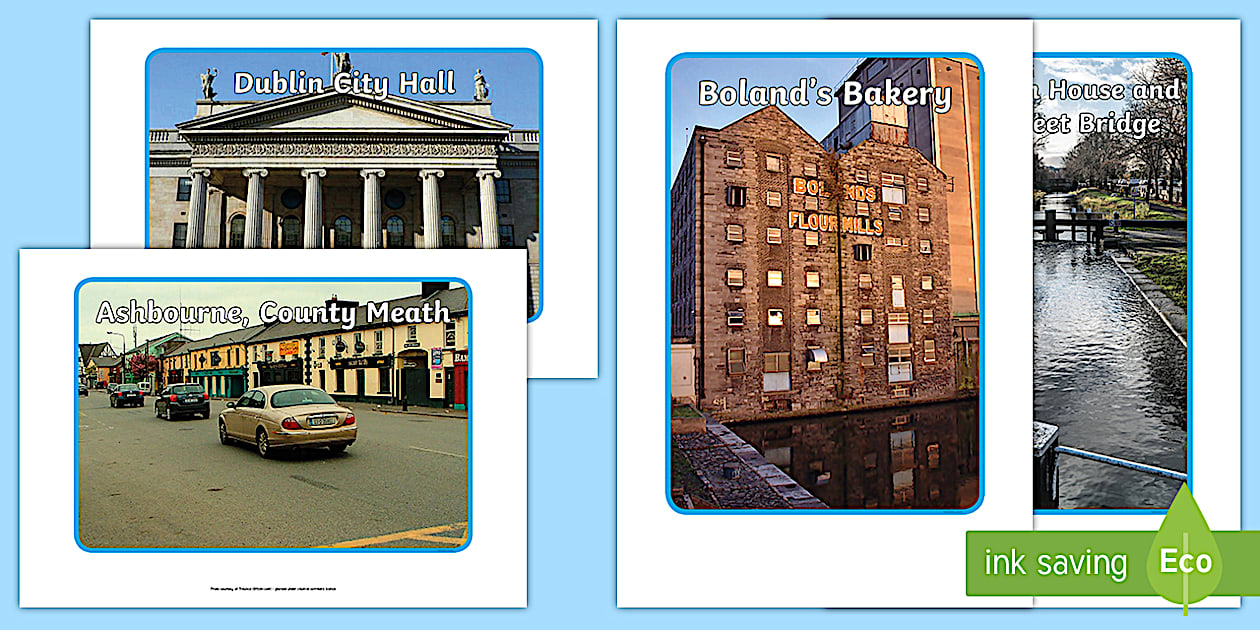 Main Sites of Activity in the 1916 Rising Photo Pack