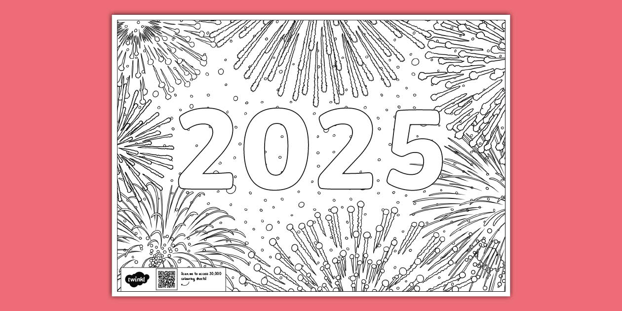 2025 Mindfulness Colouring Sheet (profesor hizo) Twinkl