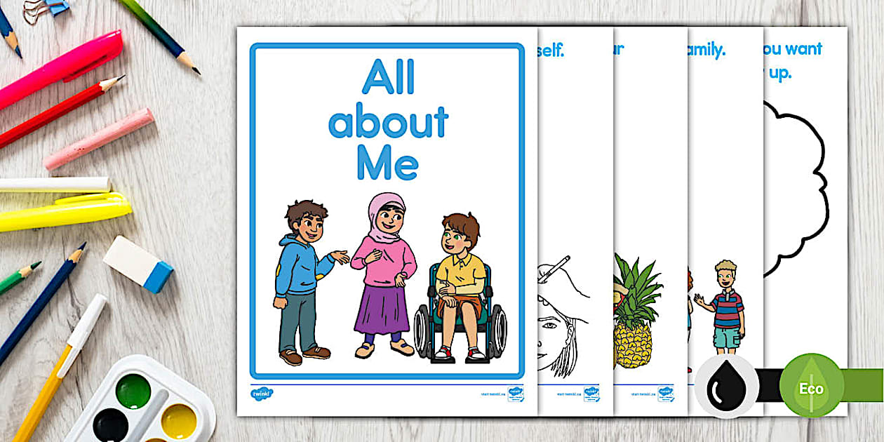 All About Me Activities For Preschoolers (teacher made)