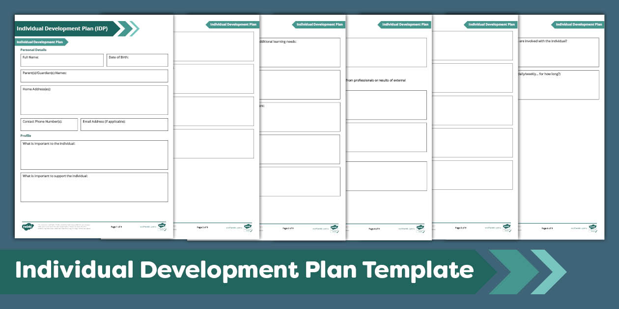 Individual Development Plan Template