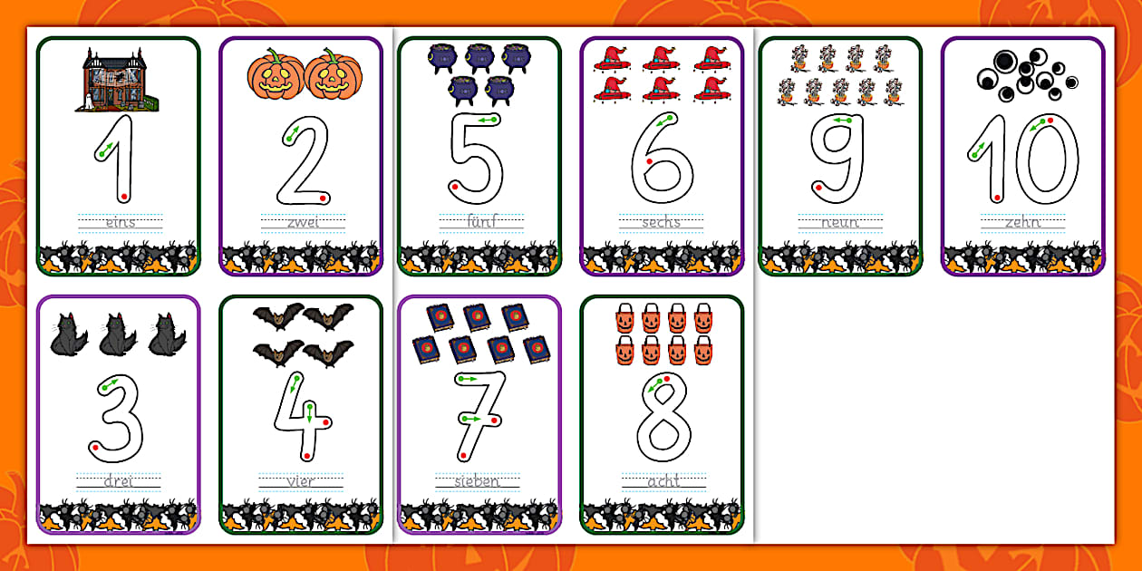 Hallmark Halloween-Karten-Set – 3 Süße Karten Mit Umschlägen (Candy Corn, Cupcakes, Karamell-Äpfel)