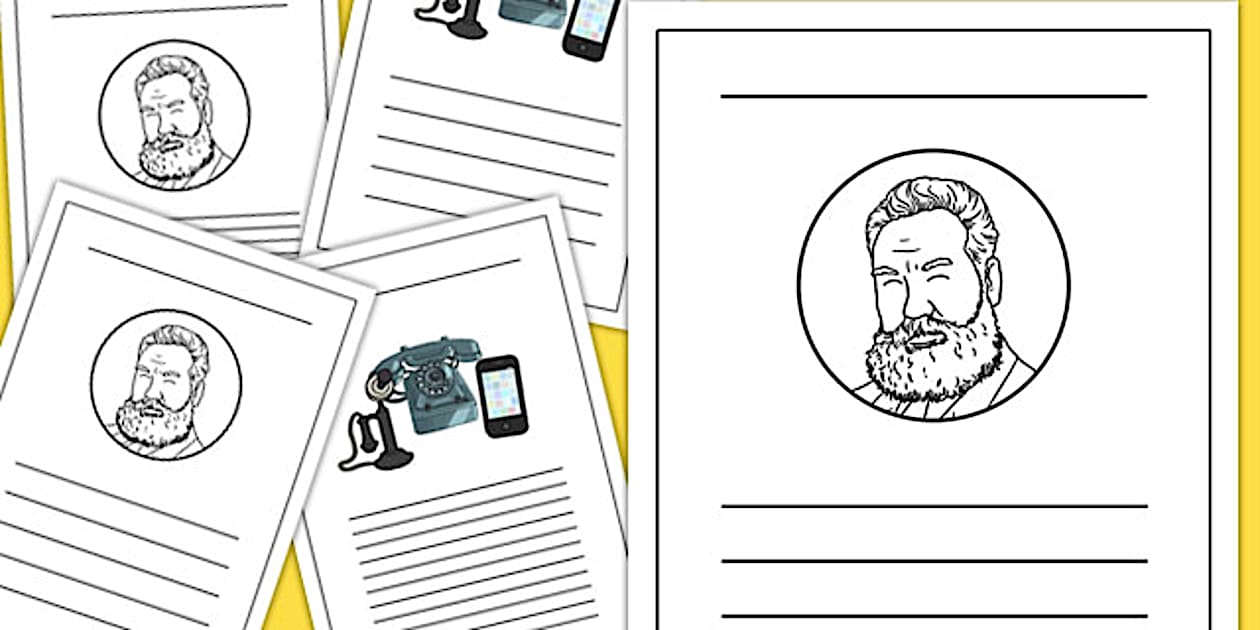 Editable Alexander Bell Writing Frames (teacher made)