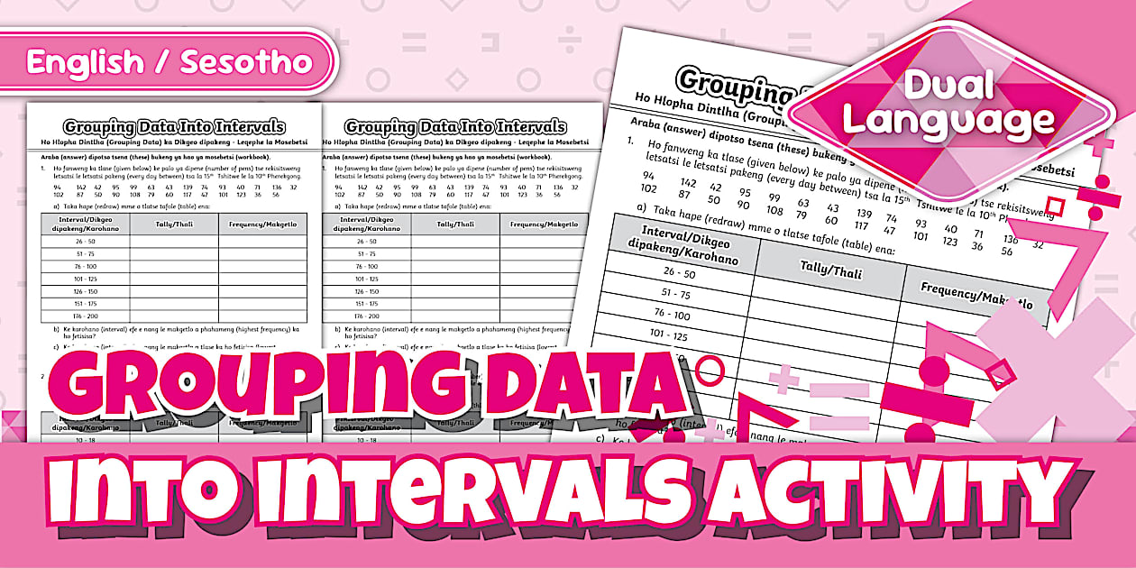 Grade 7 Maths - Term 4 - Grouping Data Into Intervals