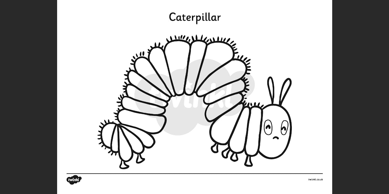 Coloring Pages The Very Hungry Caterpillar