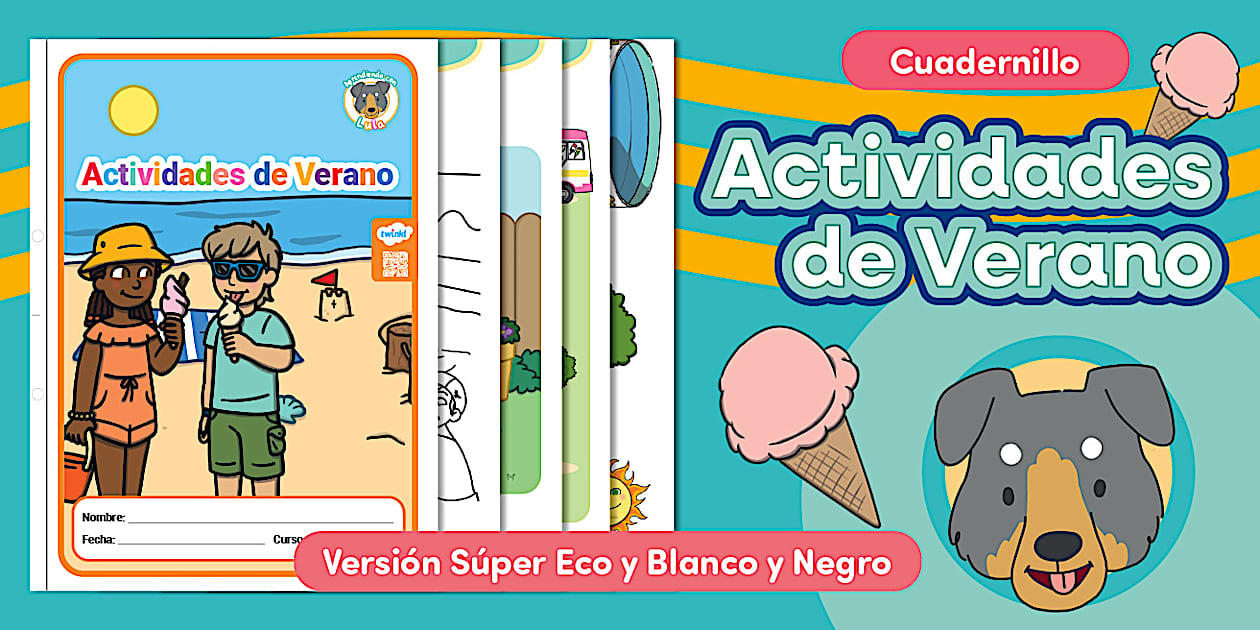Meta Título: Cuadernillo de Verano para Pre-Kínder