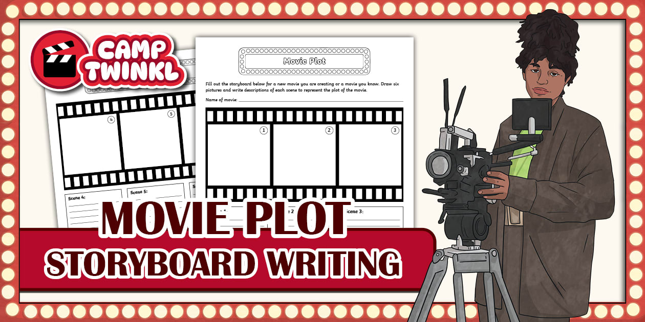 Movie Storyboard Writing Activity