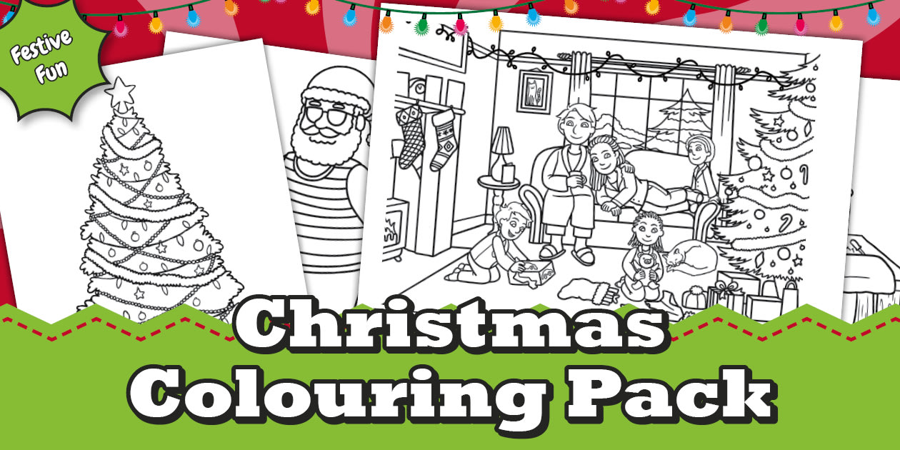 Christmas Colouring Pack
