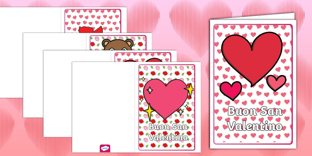 Biglietti di auguri: San Valentino (professor feito)