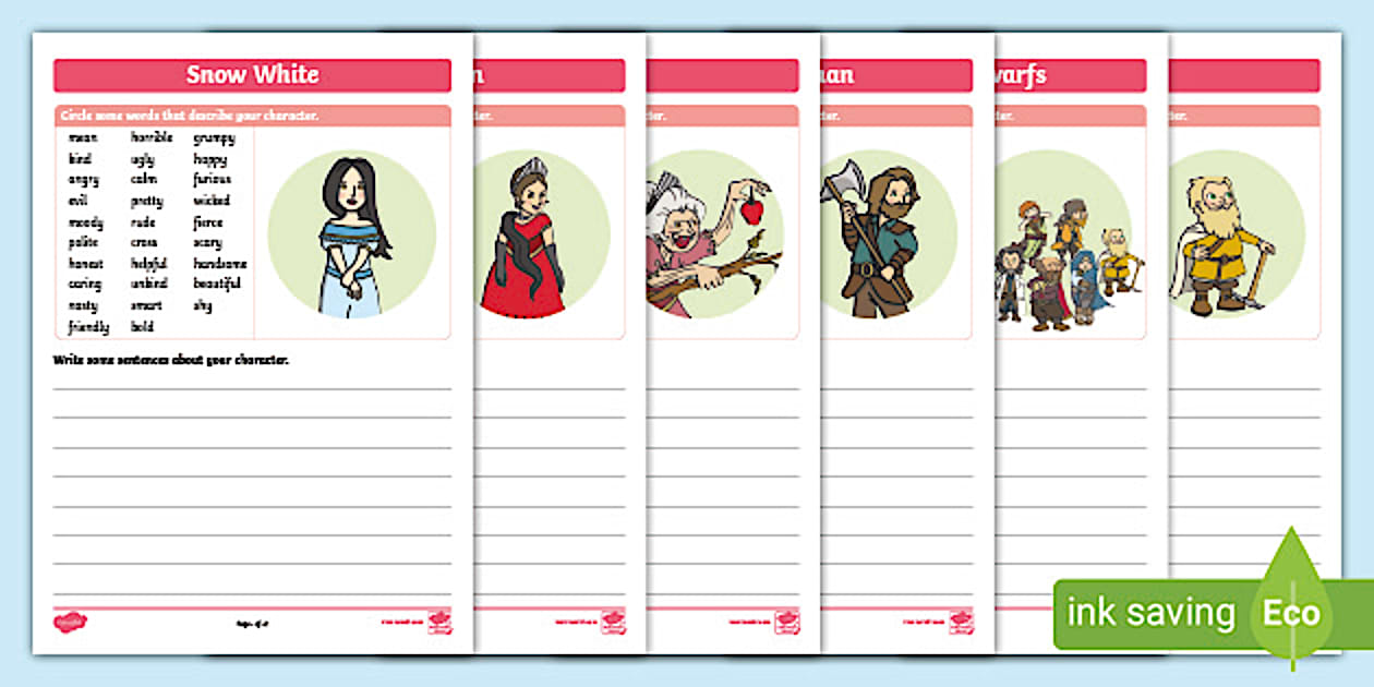 Snow White Character Description