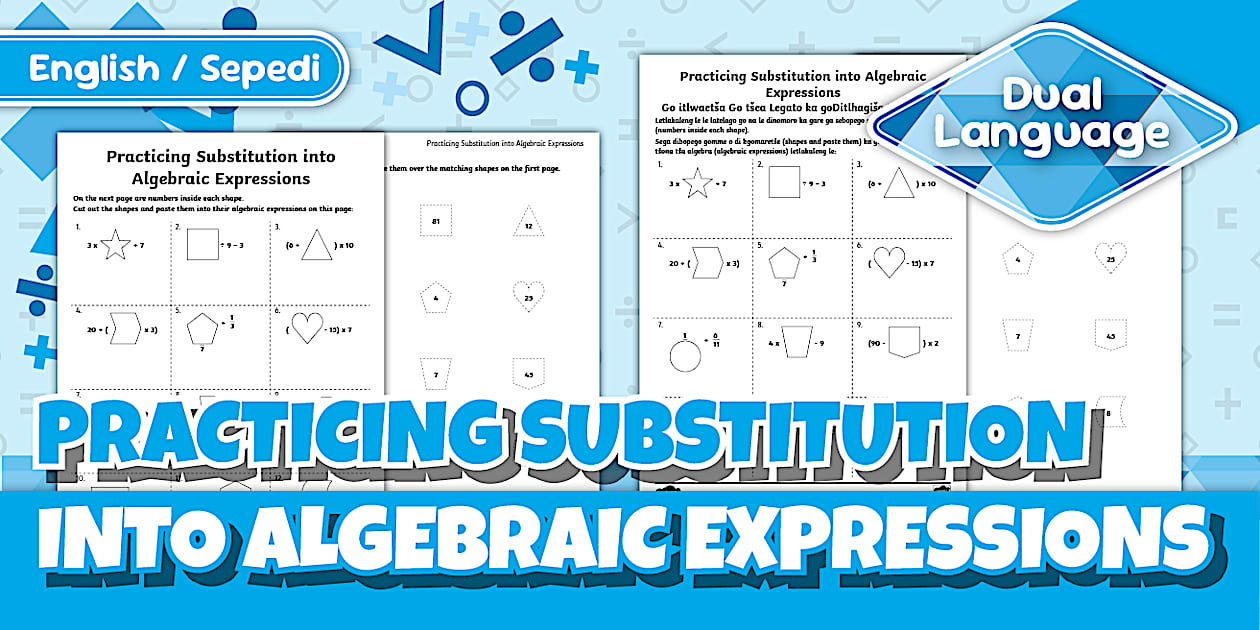 Grade 7 Maths Practicing Substitution into Algebraic Expressions