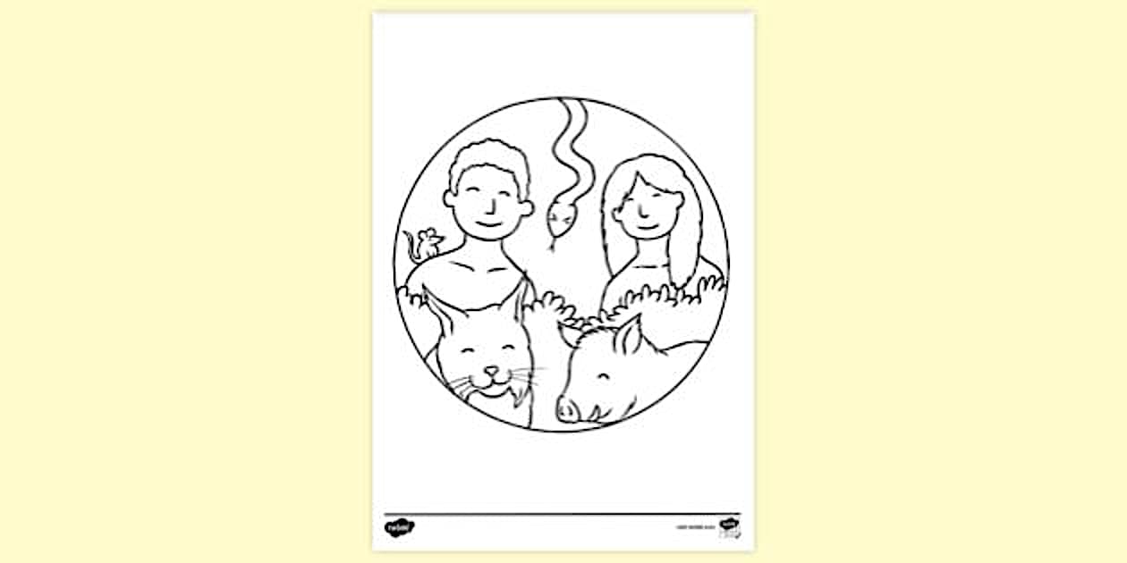 Creation Story Activity 7 Colouring | Colouring Sheets
