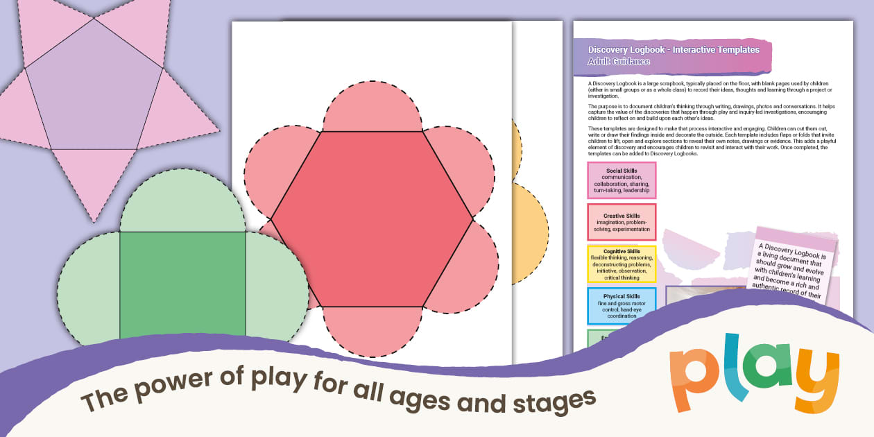 Discovery Logbook - Interactive Templates Set 2