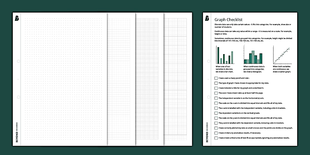 Printable Graph Paper Pack | Beyond Science