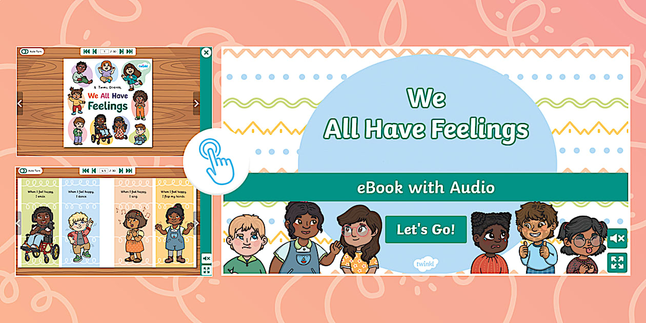 We All Have Feelings eBook with Audio (Teacher-Made)