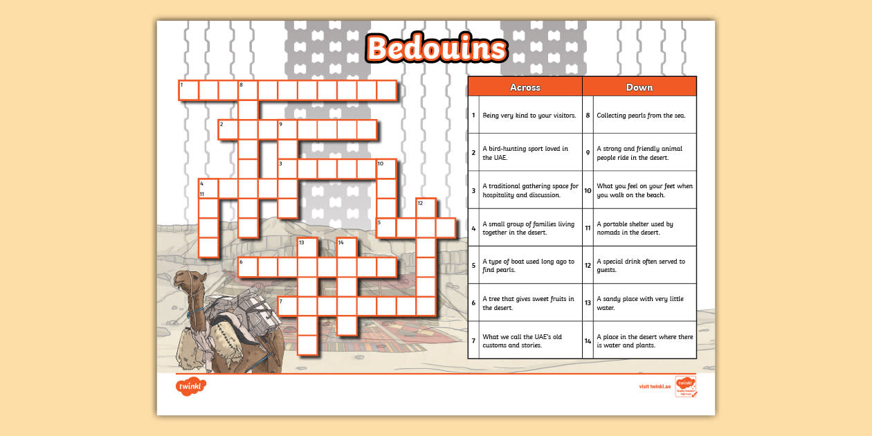 Bedouin Crossword