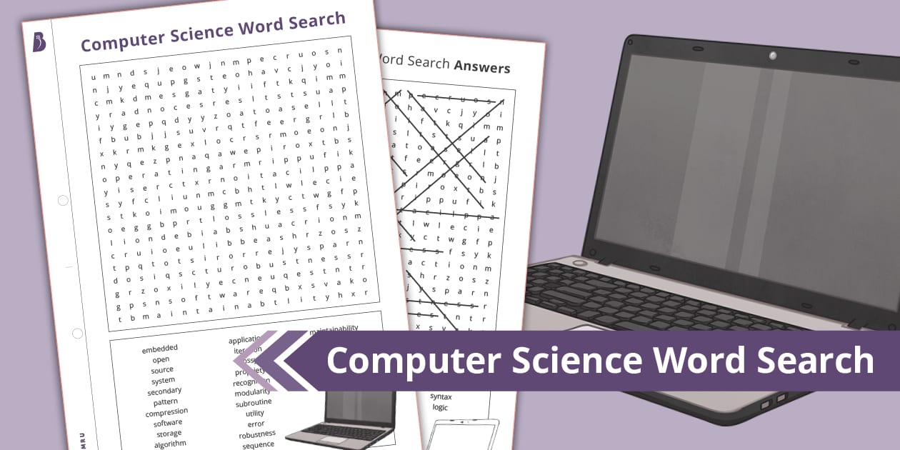 Computer Science Word Search