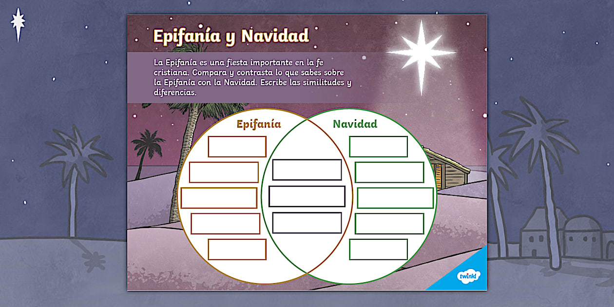 Hoja de actividad: Epifanía y navidad