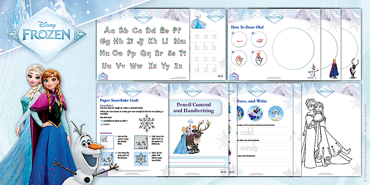* NEW * Frozen: Fine Motor Skills Activity Pack Twinkl * NEW * Frozen: Fine Motor Skills Activity Pack Twinkl