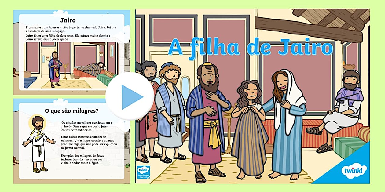 Reflexão Sobre A Filha De Jairo
