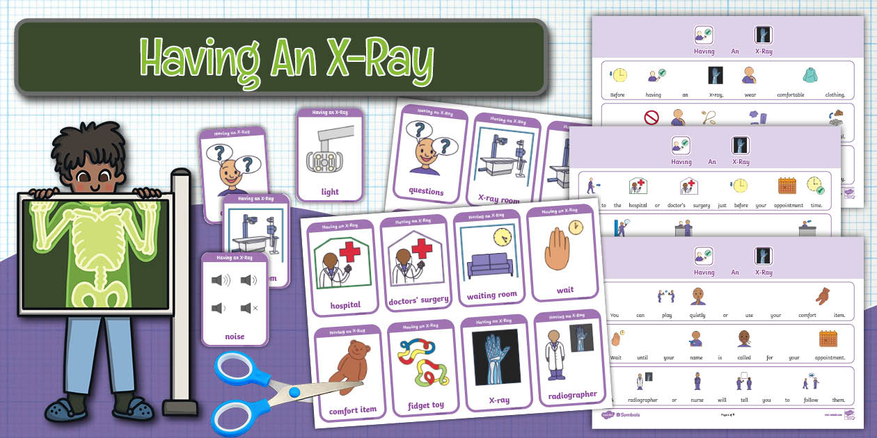 Twinkl Symbols: Having an X-Ray