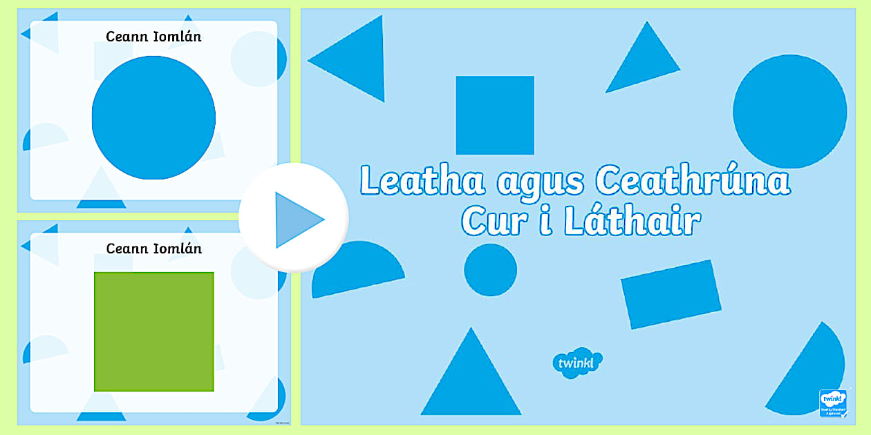 Leatha agus Ceathrúna Cur i Láthair