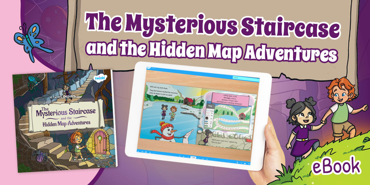 The Mysterious Staircase and the Hidden Map Adventures eBook