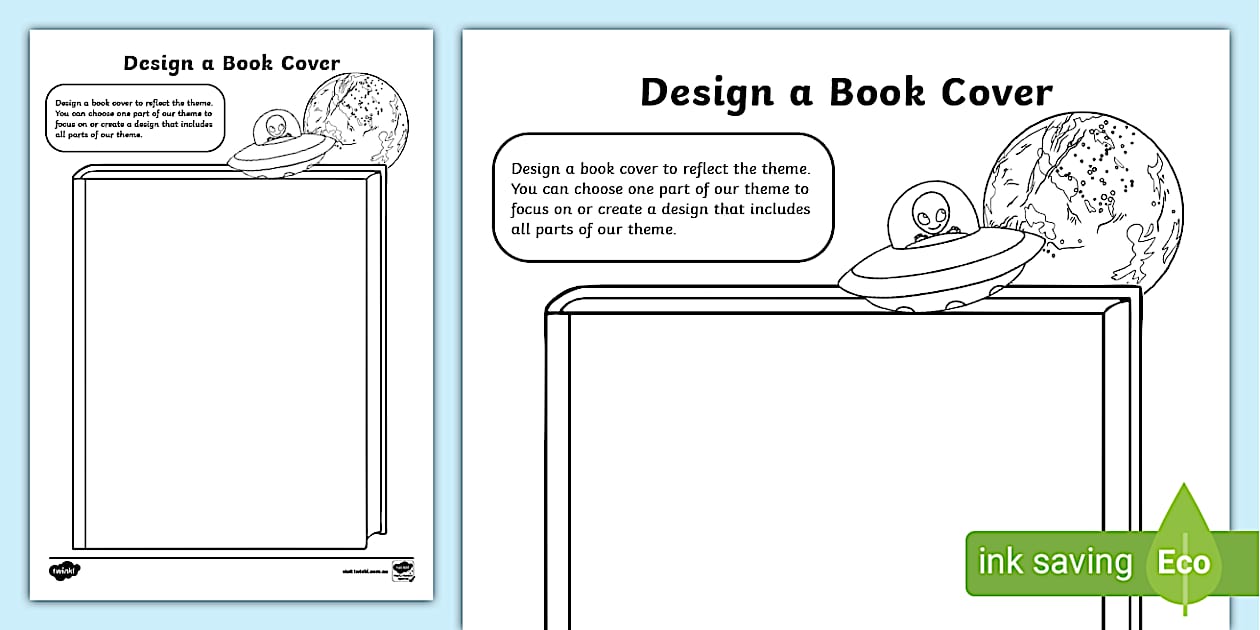 Design a Book Cover - Primary Education - Reading - Twinkl