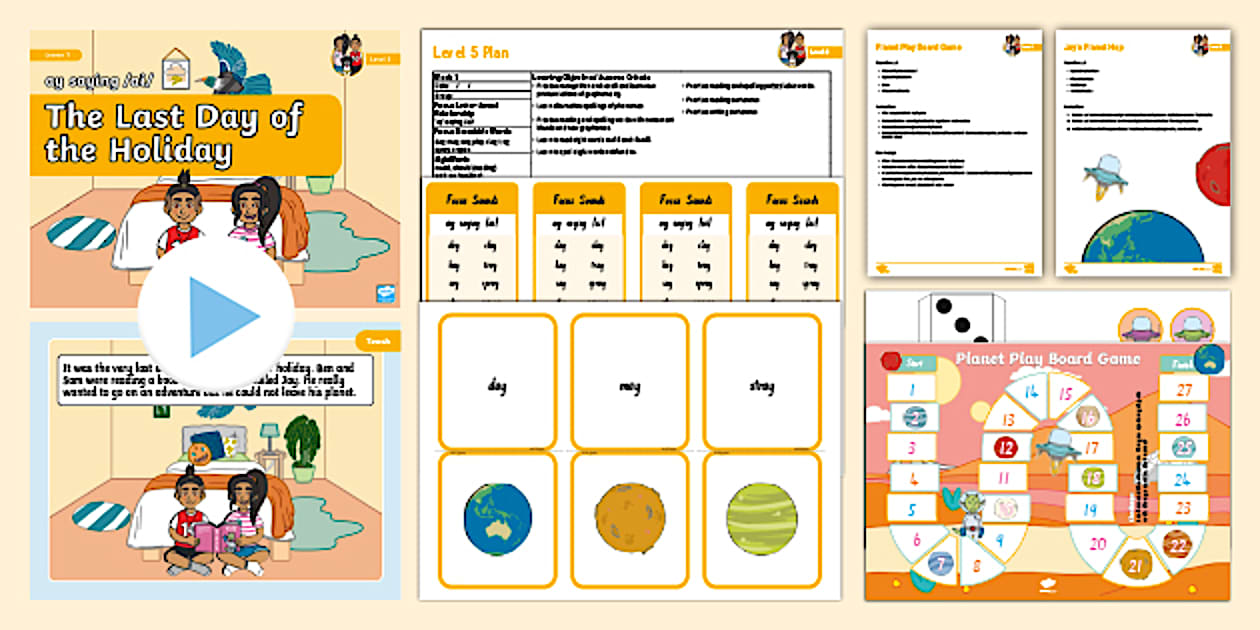 Twinkl Phonics New Zealand Level 5 Taster Resource Pack