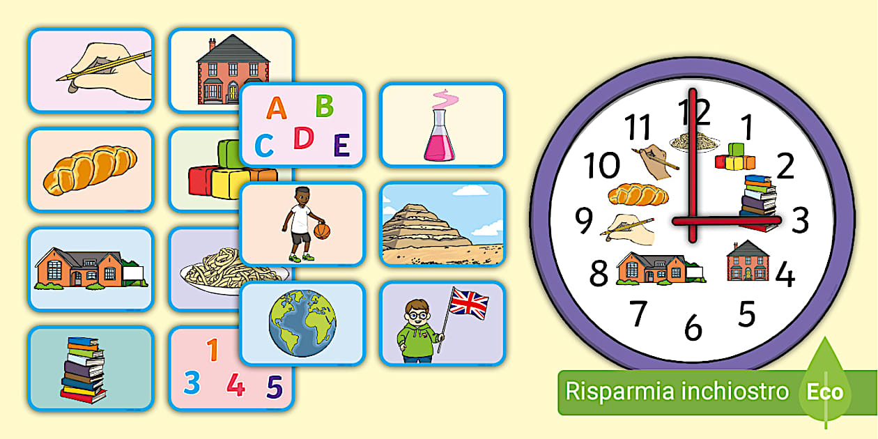 Orologio Per Bambini Pacific Time Con Alfabeto ABC, Verde, Quadrante Analogico, Cinturino In Silicone Regolabile, Batteria Di Riserva Inclusa - 4