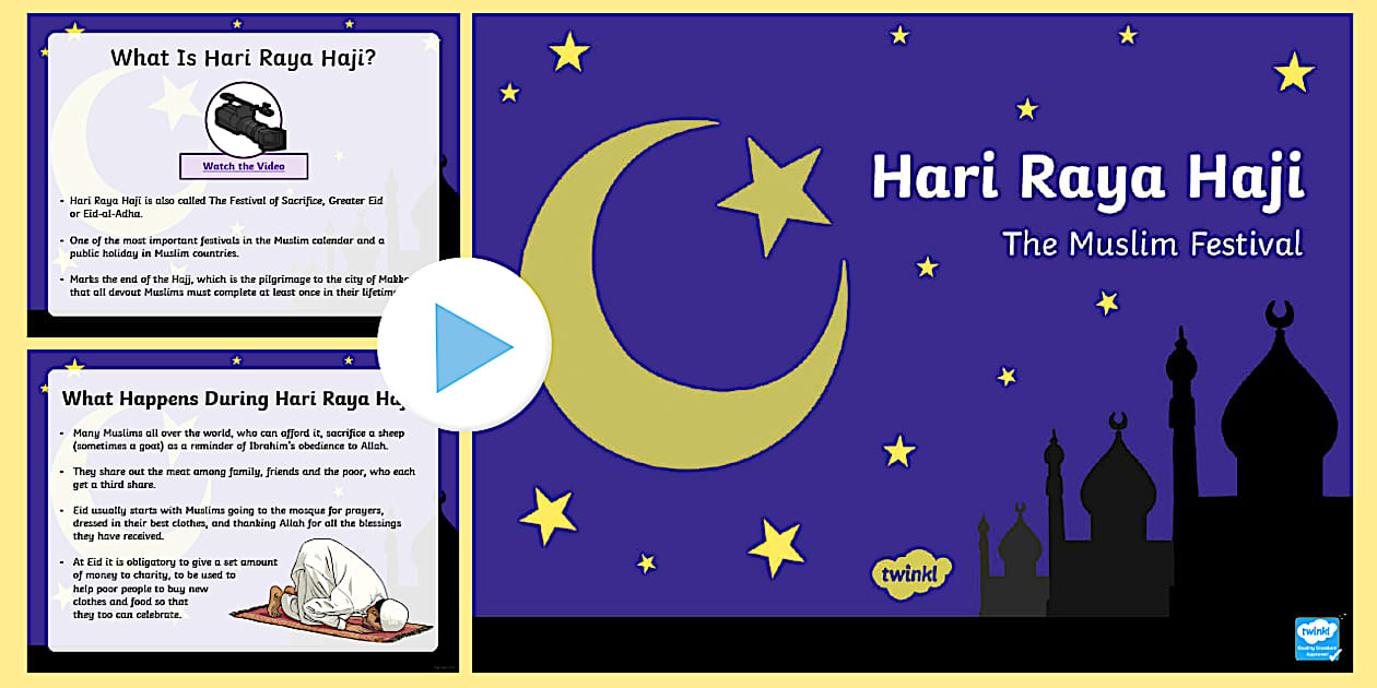 Hari Raya Haji Assembly Pack (teacher made) Twinkl