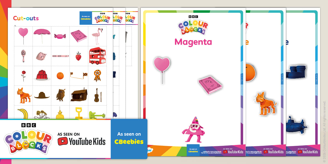 Learning Resources Colorblock Colourblocks: Sorting Activity | Twinkl