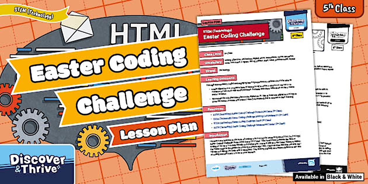 Easter Coding Teacher Aid Lesson Plan
