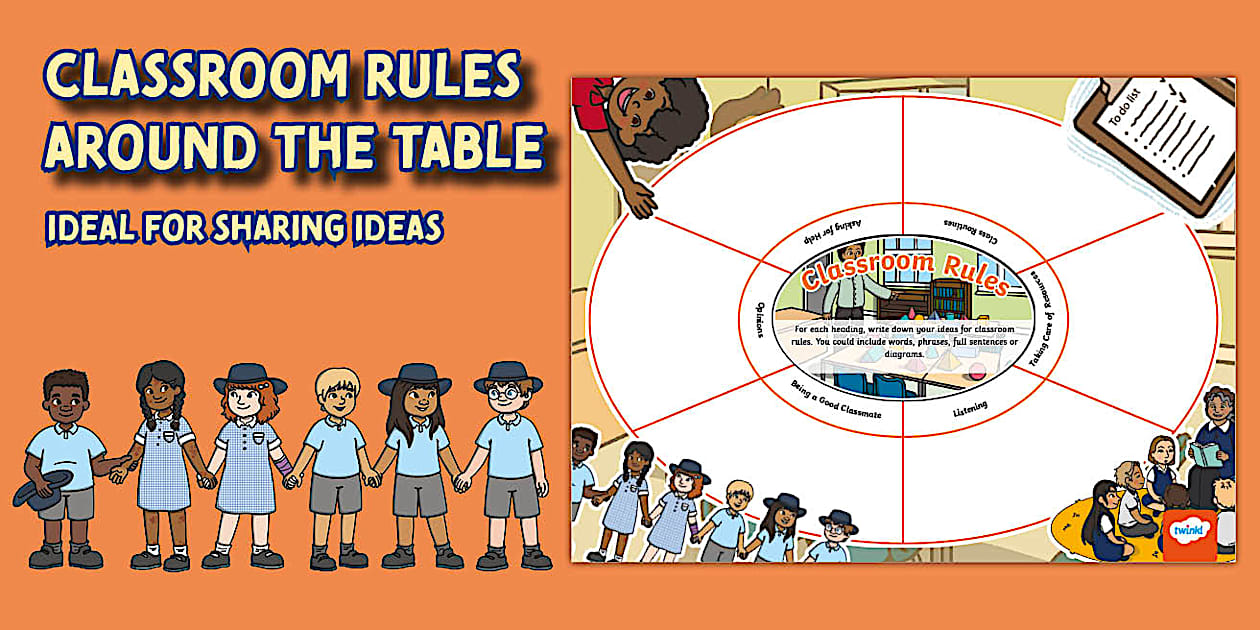 Classroom Rules Around the Table