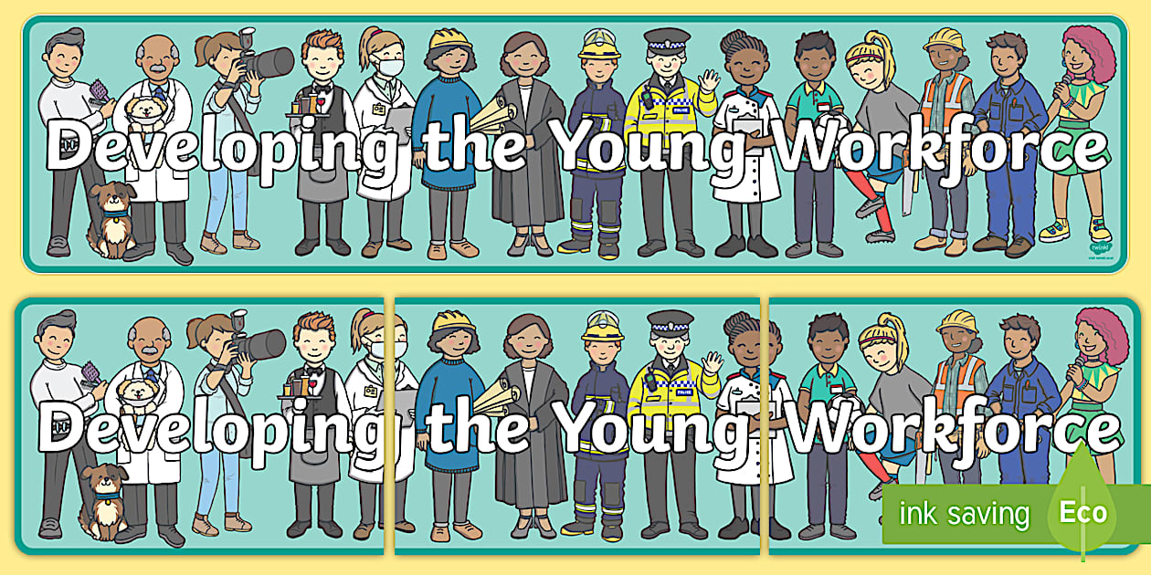 Developing the Young Workforce Display Banner (teacher made)