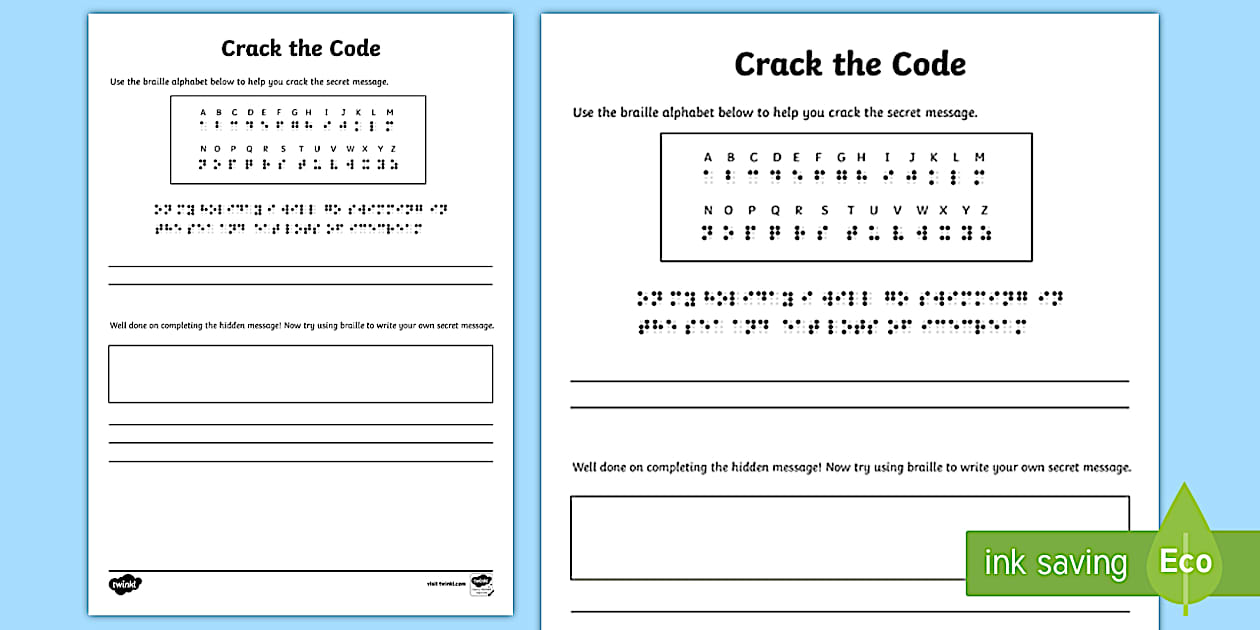 Crack the Code Puzzle for Kids (teacher made) - Twinkl