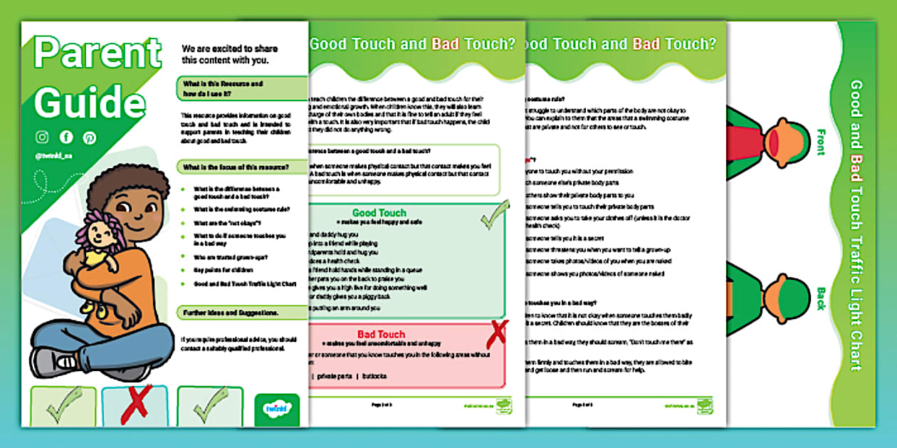 FREE Parent Information Sheet: Good Touch Bad Touch