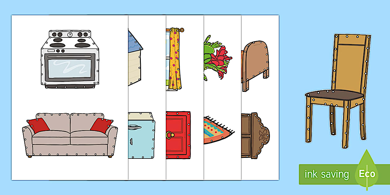 House Threading Cut-Outs (teacher made) - Twinkl