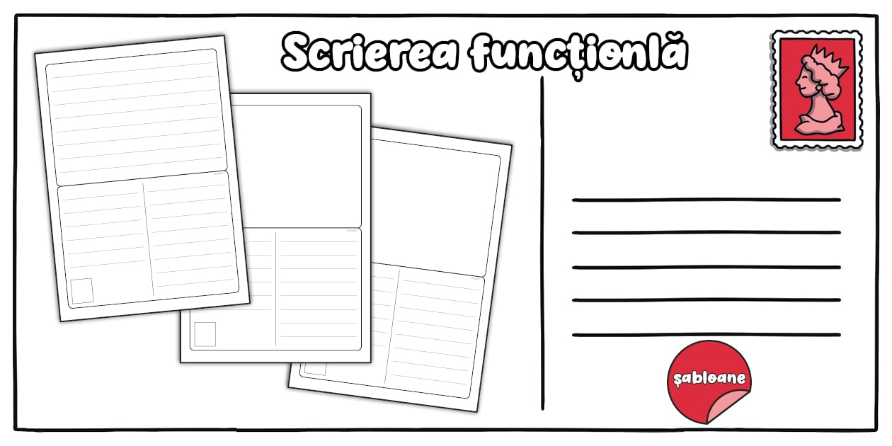 Carte poștală – Șabloane