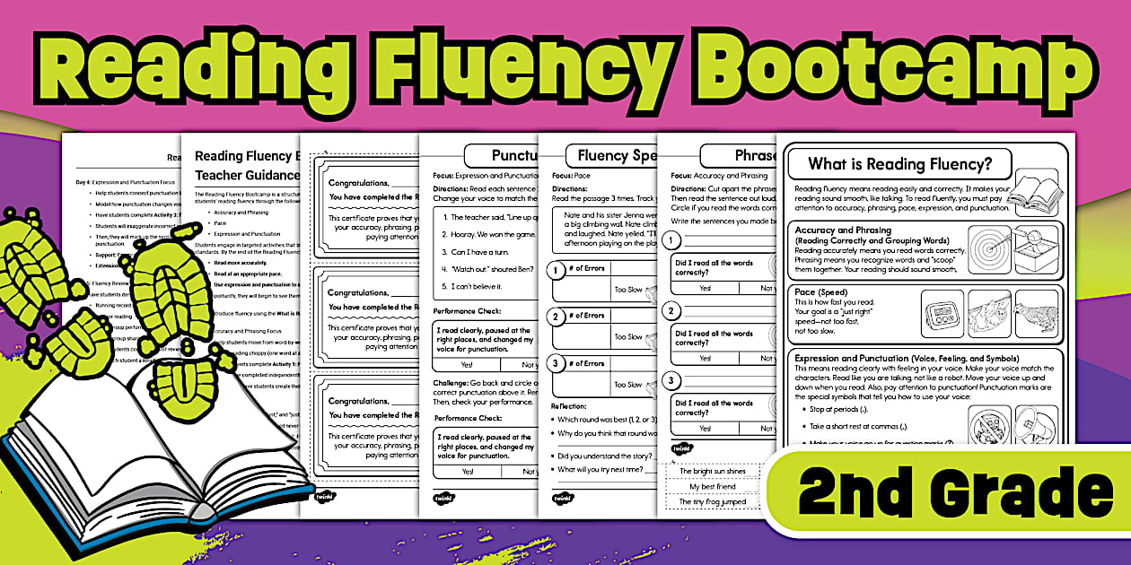 Second Grade Reading Fluency Boot Camp