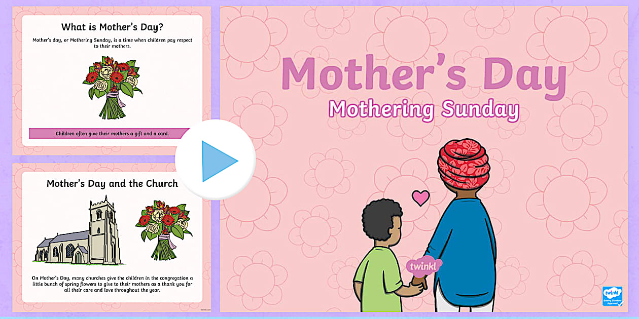 Mothers Day Presentation for Children (teacher made)