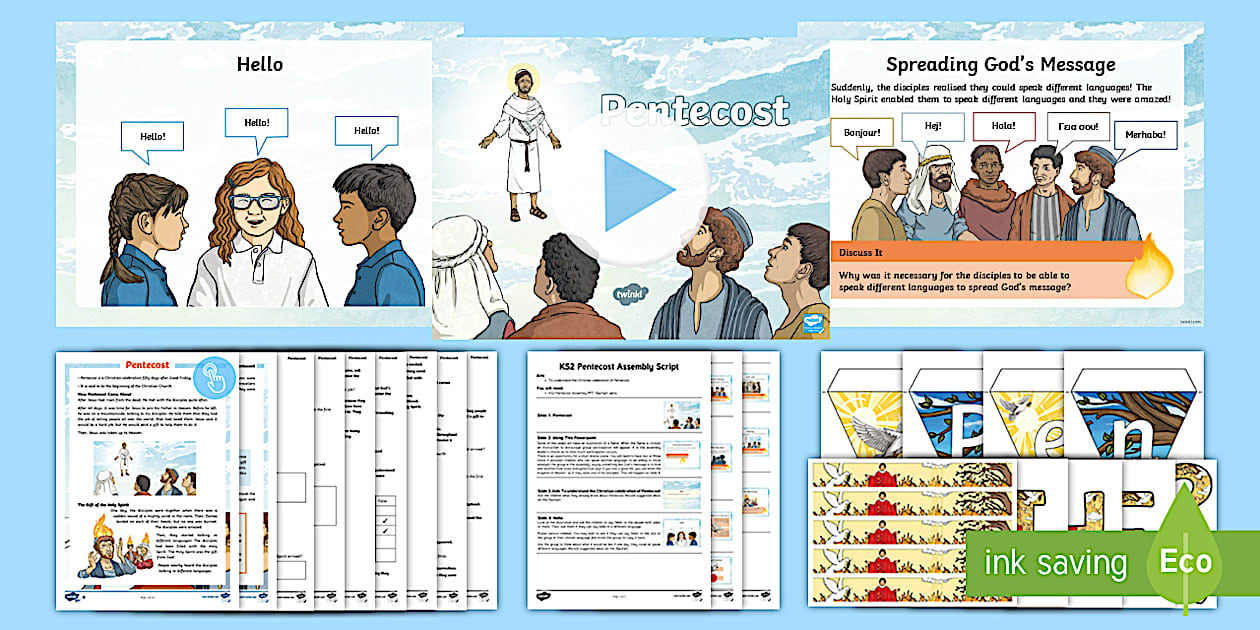 Pentecost KS2 Resource Pack (teacher made) - Twinkl
