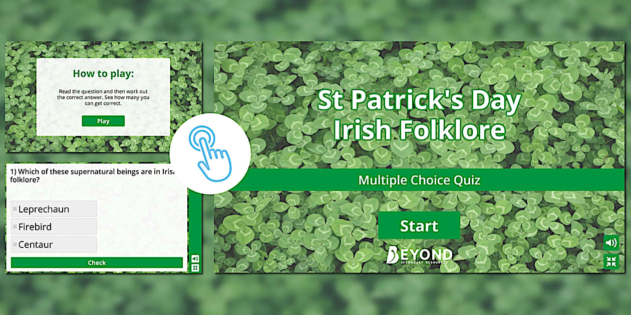 St. Patrick's Day Irish Folklore Quiz | Beyond - Twinkl