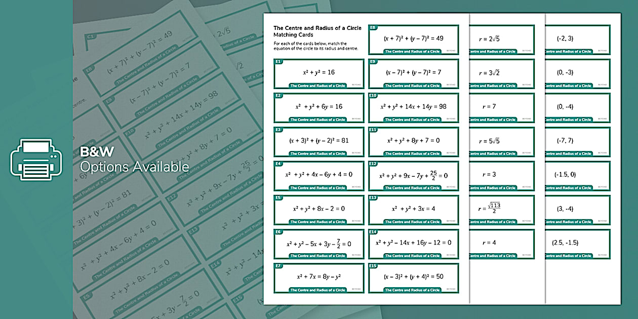 👉 The Centre and Radius of a Circle | AS Level Maths | Beyond