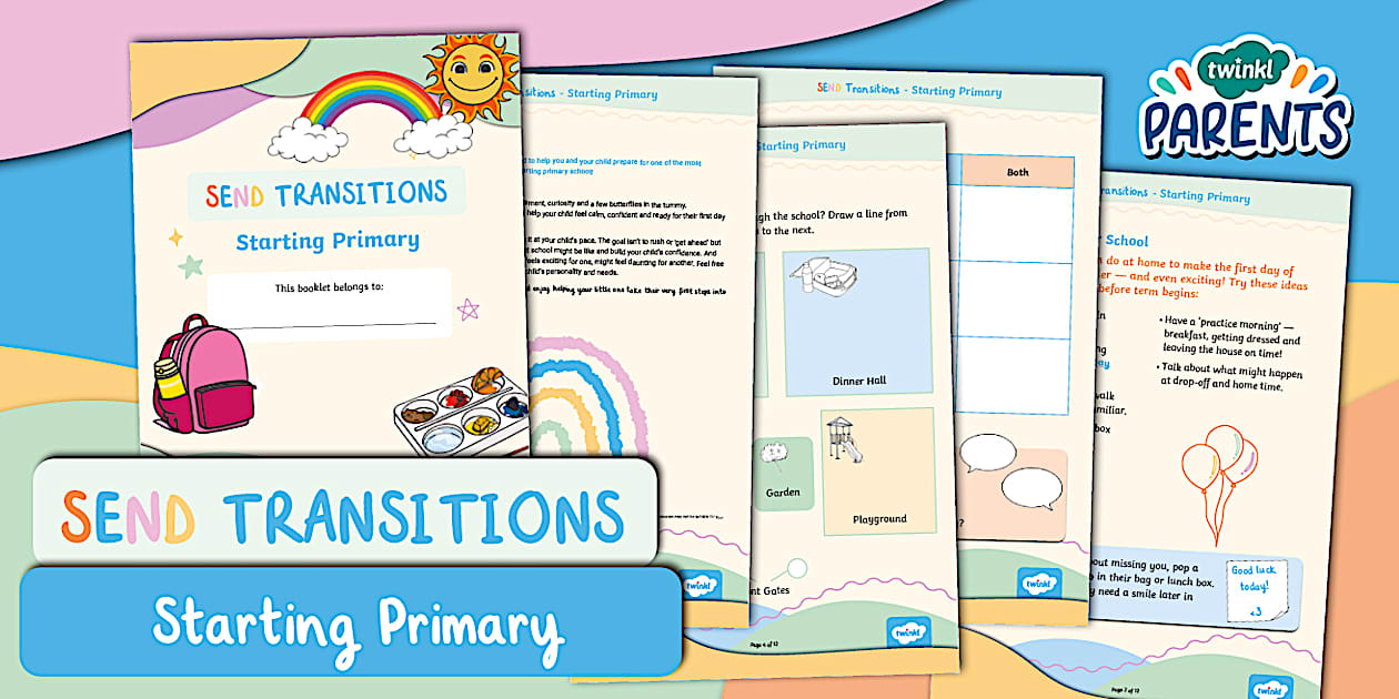 SEND: Transition Booklet: Starting Primary